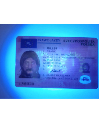 Kolekcjonerskie prawo jazdy - Polskie